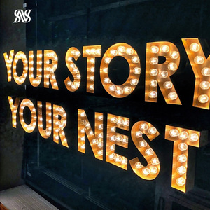 Letrero Luminoso LED Personalizado <span class=keywords><strong>con</strong></span> Logotipo para Discotecas, Letrero LED Tipo Marquesina - Product Image 1