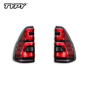 Conjunto de luces traseras TYPY para Toyota Land Cruiser Prado 2003-2009, luces LED de circulación diurna, luces de freno y direccionales - Product Image 2