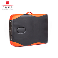 Table de massage portable Ampli noir Table de massage orange Table de massage portable