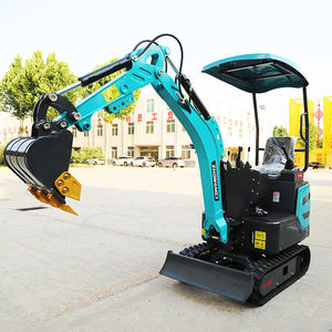 Mini escavatore durevole ed efficiente in termini di consumo di carburante con oscillazione a coda Zero, ideale per attività di demolizione e movimento terra - Product Image 3