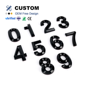 Emblemas Personalizados OEM/ODM con Letras y Números 3D en ABS, Adhesivos con Pintura en Aerosol y Galvanoplastia, Sin Rebabas, para Autos - Product Image 1