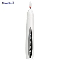Lampe UV SHINEKNOT pour ongles et lime à ongles 2-en-1 rechargeable, lime à ongles électrique, dissolvant de vernis, lampe de séchage portable pour gel, multifonctionnelle