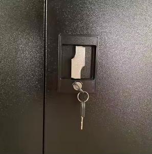 خزانة ملفات مكتبية معدنية حديثة قابلة للتعديل ببابين ورفوف - Product Image 2