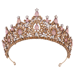 ROMANTISCHE Braut-Diademe und -Kronen mit Opalsteinen Metall-Stirnband für Hochzeit, Verlobung und Jubiläum <span class=keywords><strong>Tiara</strong></span> - Product Image 1