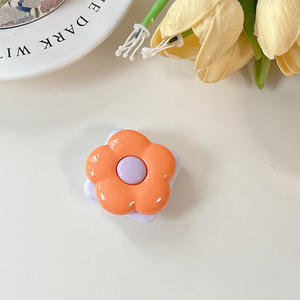 Милый мультяшный держатель для телефона в виде цветка из силикона, подставка-держатель для смартфона, аксессуар для мобильного телефона - Product Image 6