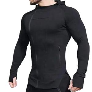 Sweat à capuche personnalisé pour homme, survêtement zippé, sweat-shirts pour homme, sweat à capuche en nylon et coton, survêtement pour homme - Product Image 6