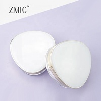 Boîtier de poudre compacte cosmétique unique le plus vendu, étui vide pour poudre libre avec miroir