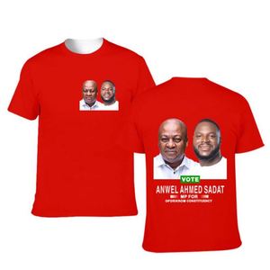 Camiseta Publicitaria Personalizada para Elecciones, de Poliéster de Secado Rápido, Cuello Redondo y Manga Corta - Product Image 2