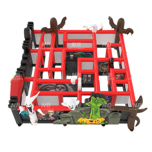 Team Building <b>Inflatable</b> Halloween Kids Outdoor PVC Material Easy Setup Obstacle Course Maze Commercial Sport <b>Game</b> <b>Inflatable</b> Ma - Product Image 5