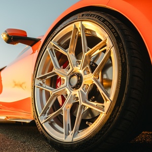 XINGTU Racing llantas de carreras de aluminio forjado de 2 piezas 5x114,3 y 5x120 ruedas acabado cepillado para Ferrari F430 458 360 <span class=keywords><strong>FF</strong></span> 488 - Product Image 2