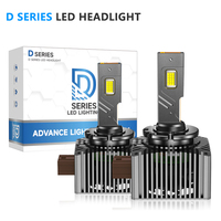 Nouveaux phares de voiture LED 12V série D, D1S D3S D2S D4S D55 intégrés, Plug & Play, 6500 lumens, compatibilité automobile universelle