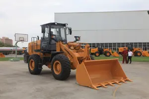 Oriemac-cargador de ruedas delantero de 3 toneladas, nuevo tractor compacto CDM833