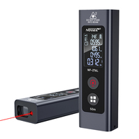 NOYAFA NF-276L Pengukur Jarak Laser Mini 50M Range Finder Baterai Isi Ulang Penyimpanan Data Garansi 1 Tahun Kelas Akurasi 1.5mm