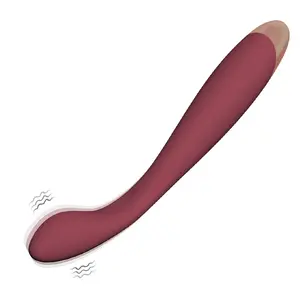Vibrator Dildo pegangan tangan silikon kualitas tinggi Vibrator AV stik g-spot untuk wanita masturbasi wanita