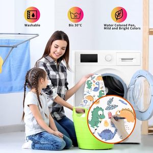Permanent Waterproof Non-toxic Fabric Markers 24 Colors Bright Colors Smooth Writing for DIY Projects on Fabric Textiles - Product Image 4