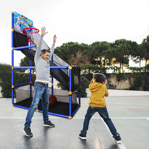 Jeu de <span class=keywords><strong>basket</strong></span>-ball de grande taille pour l'intérieur et l'extérieur, jeu d'entraînement pour enfants, jeu de tir pour enfants - Product Image 3