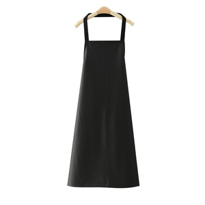 Leather Apron Extra Long Waterproof Oil Proof For Kitchen Work Uniforms Men Women Catering Use - Product Image 5