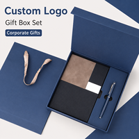 Coffret Cadeau Premium Carnet A5 et Stylo avec Logo Personnalisé – Idéal pour Événements d'Entreprise et Cadeaux Promotionnels