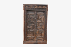 <b>Antique</b> Solid Wood Door Panels Hand Carved Modern Luxury <b>Frame</b> for Bedroom for Villa Residential Living Dining Room Home - Product Image 4