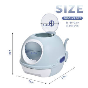 Niedliche Katzen toilette mit Oberlicht-Luxus-Katzen toilette - Product Image 6