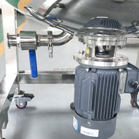 Machine à fabriquer du savon liquide, machine simple à fabriquer du savon liquide, mélangeur en acier inoxydable pour détergent liquide à lessive