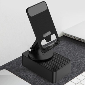 3-en-1 multifonctionnel pour <span class=keywords><strong>Bluetooth</strong></span> Mini haut-parleur haute esthétique support de téléphone rotatif tableau de bord montage téléphone portable - Product Image 4