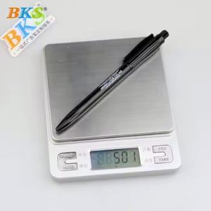 Good Quality Wholesale Price Promotion Customized Logo Modern Design BKS Brand Click Button Style Cheap Plastic <b>Ballpoint</b> <b>Pens</b> - Product Image 6
