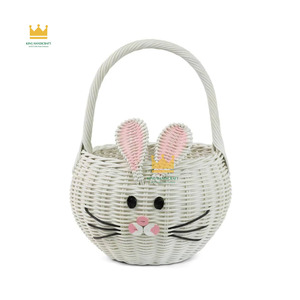 Cute Bear Shaped Rattan <b>Storage</b> <b>Basket</b> With Handle For Children's <b>Toy</b> <b>Storage</b> Wholesale in Bulk from Vietnam - Product Image 5