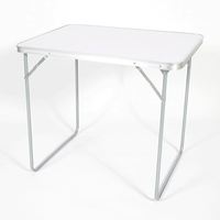 Table pliante portable en métal, design moderne, pour jardin, parc, repas en plein air, table de camping en aluminium, vente chaude