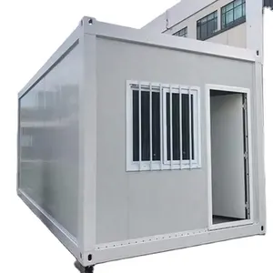 Modular đúc sẵn container nhà chi phí thấp phẳng gói văn phòng 20ft 40ft prefab container