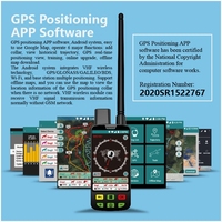 Traceur GPS pour animaux de compagnie ESEEK, navigateur GPS pour chats et chiens, localisateur GPS Garmin avec n'importe quel collier, positionnement GPRS, antenne GPS en métal