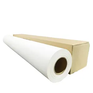 Custom 100Gsm Sublimation Paper Light Polyester Fabric Roll Tacky Heat Transfer Dye Sublimation Coating Paper For Polyester