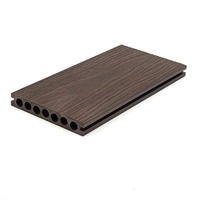 Planche de terrasse de jardin en WPC imperméable, anti-UV, revêtement composite bois-plastique