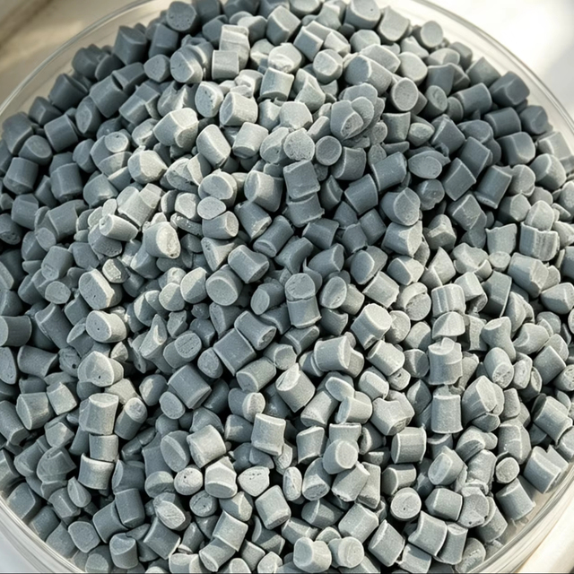 Custom Color Light Grey PVC Resin Pellets Rigid Soft Flexible RoHS REACH Certified High Purity Profile Sheet Extrusion Molding