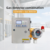 Détecteur de fuite de gaz GPL industriel fixe avec affichage LED, analyseur de gaz combustible