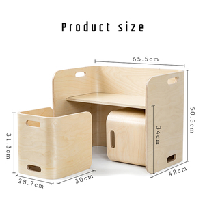 Nouveau ensemble de chaises multifonctions en bois de <span class=keywords><strong>haute</strong></span> qualité pour enfants, tables d'apprentissage pour <span class=keywords><strong>la</strong></span> maison, meubles relax pour bébés, jouets pour garçons et filles - Product Image 6