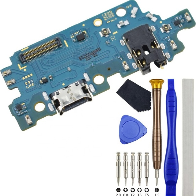 New USB Type-C 2.00 USB Charger Port Replacement Module with Microphone Headphone Jack and Tools Kit