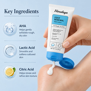 Crema per Piedi all'Acido Lattico <span class=keywords><strong>con</strong></span> Etichetta Privata, Esfoliante e Ammorbidente per <span class=keywords><strong>Pelle</strong></span> <span class=keywords><strong>Secca</strong></span>, Riparazione <span class=keywords><strong>Talloni</strong></span> Screpolati - Product Image 5