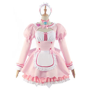 Disfraz de Cosplay para Mujer, Traje de Sirvienta, Vestido de Fiesta, Cosplay de Ecowalson, Juego <span class=keywords><strong>Catgirl</strong></span> Paradise NEKOPARA Chocolate - Product Image 3