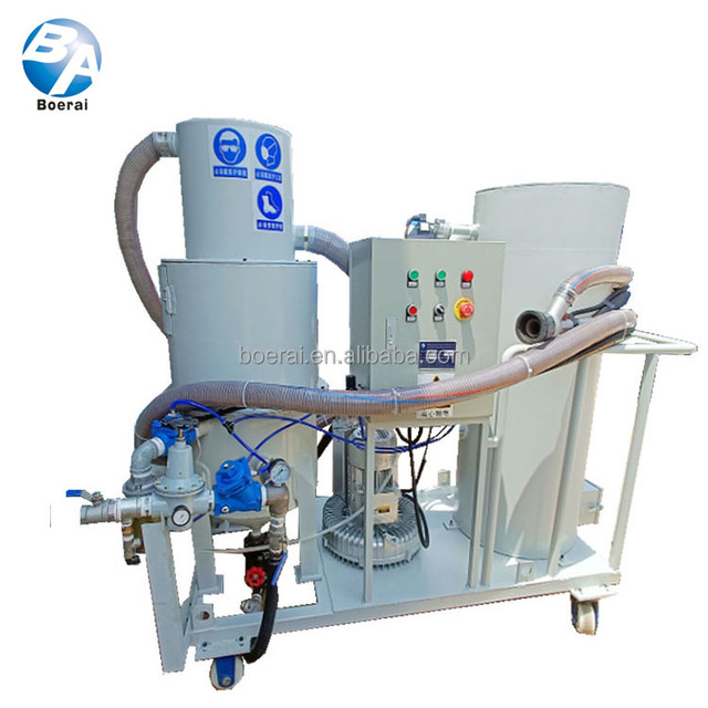 Automatic Recirculating Abrasive Dust-Free Vacuum Mobile Sand Blasting Machine Equipment for Sandblasting
