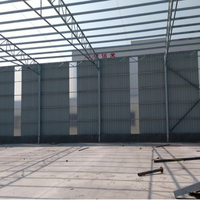 Structure d'atelier en acier de m pas cher, construction rapide de cadres prédéfinis, entrepôt