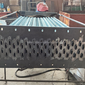 Échangeur de chaleur de vapeur elliptique ovale de tubes à ailettes de galvanisation pour sécher la nourriture - Product Image 4