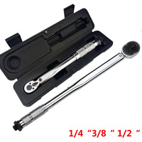 Alta calidad 3/8 llave de torsión ajustable llave de tubo trinquete para juego de herramientas de reparación