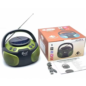 Radio haut-parleur Bluetooth solaire FP-226-S avec sortie 3W et batterie 1200mAh - Mini système de monitoring <span class=keywords><strong>Bose</strong></span> intelligent - Product Image 6