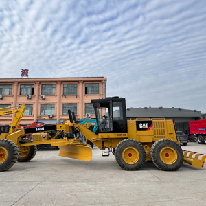 Used Caterpillar CAT140H Motor Grader 2022 <b>Model</b> Cummins <b>Engine</b> Gearbox Japan Origin Less Hours for Engineering Use - Product Image 1