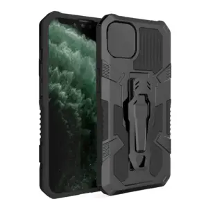 GS Case Heavy Hard Style Case With Kickstand For Samsung S22 Ultra Camera Protective Shockproof For Infinix