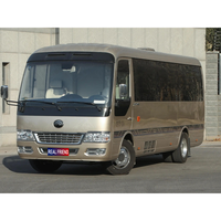 Minibus de luxe d'occasion Yu Tong T7 19 places Euro 4, faible kilométrage, idéal pour les trajets professionnels