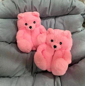 Wholesale of New Technologies Composite Sole Home Teddy <strong>Bear</strong> Cotton <strong>Shoes</strong> Plush Lining With High Quality - Product Image 6