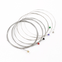 1set 009 Gauge 6 String Electric Guitar Strings With Colorful Ball-End From China Supplier for Wholesale