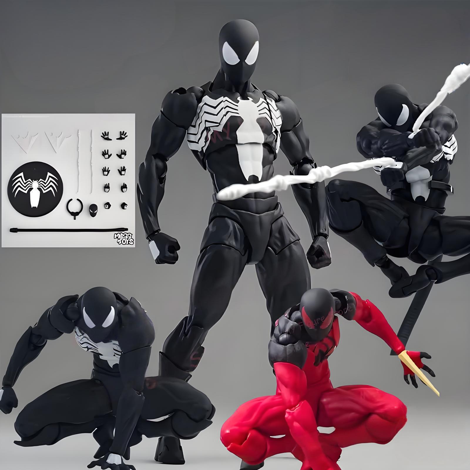 Encuentra figura de spiderman venom divertidos, creativos y